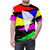 Retro-inspired Power Rangers lightning bolt graphic t-shirt - men front
