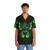 Maleficent Hawaiian shirt with fantasy tropical floral design - People Front