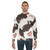 Ferret Head Sweatshirt featuring a vector design of a ferret's head - men