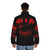 Mandy Puffer Jacket featuring Nic Cage from the horror movie Mandy - men back