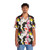 Cockatoo Hawaiian shirt featuring vibrant tropical bird print - People Front