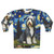 Bearded collie dog in starry night sweatshirt