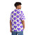 Korean-inspired purple heart Hawaiian shirt - People Back