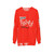 Retro Faster Pussycat Kill Kill Sweatshirt featuring Tura Satana in a classic 1960s b-movie style - hanging