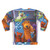 Vintage-style sweatshirt featuring the characters from the '90s kids show "Bear in the Big Blue House" - Back