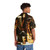 Love Jones inspired Hawaiian shirt with tropical floral pattern - People Back