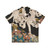Skeleton ghost ukiyo-e woodblock print Hawaiian shirt