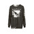 Bauhaus Bat Wings Bela Lugosi's Dead Gothic Sweatshirt - hanging