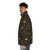 Puffer jacket with mystical and occult design elements - men side left