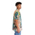 Colorful, psychedelic Hawaiian shirt with magical nature and journeying spirits design - People Pight