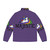 Majestic unicorn puffer jacket with a vibrant rainbow design - Back