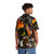 Magical cat behemoth design on a vibrant Hawaiian shirt - People Back