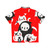 Death's Little Helpers Funny Hawaiian Shirt with Grim Reaper, Skulls, and Cats