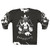 Baphomet sweatshirt with horns and pentagram design