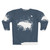 Banksy inspired splash dog graphic sweatshirt - Back