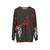 Banksy Girl Butterfly Sweatshirt - hanging
