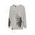 Banksy Sweatshirt with Graffiti Art Design - hanging