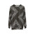 Bandana print graphic design on a cozy men's sweatshirt - hanging