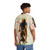 Mad Dog Hawaiian Shirt with a Dog Riding a Bike - People Back