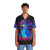 Macaw Hawaiian Shirt with Tropical Bird Print - People Front