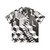 M.C. Escher Hawaiian Shirt with Cubist-Inspired Graphic Art