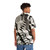 M.C. Escher Hawaiian Shirt with Cubist-Inspired Graphic Art - People Back