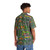 City Roads Map Hawaiian Shirt with Tropical Graphic Design - People Back