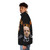 Macron Baldness Puffer Jacket featuring a playful design with political elements - men side left