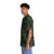 Vibrant Hawaiian shirt with printed circuit board design - People Left