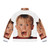Macauly Culkin wearing a cozy puffer jacket from the classic film Home Alone - Back