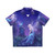 Luminescent fairy dragon art featured on a hawaiian shirt