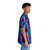 Luminescent bioluminescent jellyfish pattern on navy blue Hawaiian shirt - People Pight