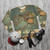Avatar The Last Airbender Map Sweatshirt featuring Aang, Katara, Sokka, and Toph - flat lay