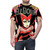 A post punk-inspired t-shirt featuring female superheroes casting spells, designed for fans of alternative fashion and punk rock. - men front