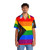 LGBTQ Progress Pride Flag Hawaiian Shirt - People Front