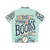 "So Many Books So Little Time" Hawaiian Shirt with Book Lover Typography - Back