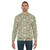 Australian eucalyptus sweatshirt featuring native flora and fauna - men