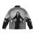 Morticia Addams inspired puffer jacket with gothic design - Back