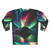Aurora Borealis Landscape Sweatshirt - Back
