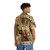 Leonardo Da Vinci Hawaiian Shirt featuring the iconic Mona Lisa painting - People Back
