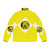 Power Rangers Mighty Morphin Yellow Ranger Puffer Jacket with Coin - Back