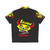 Lemon Demon DJ Hawaiian Shirt with Tropical Print - Back