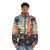 Formula 1 Puffer Jacket featuring Michael Schumacher and Mika Hakkinen - men front