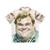 Watercolor Hawaiian Shirt with Chris Farley Inspired Design