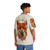 Smiling Musical Fox Hawaiian Shirt with Vibrant Animal Print - People Back