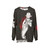 Elf Rock Band Sweatshirt featuring fantasy design and guitar - hanging