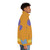 Mermaid Man puffer jacket with Spongebob Squarepants inspired design - men side right