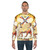 Assyria Sweatshirt with Lamassu and Winged Bull Motif - men
