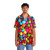 Colorful Smarties Hawaiian Graphic Tshirt - People Front