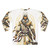 Assassins Creed Sweatshirt with Assassin In Action and Bright Colors - Back